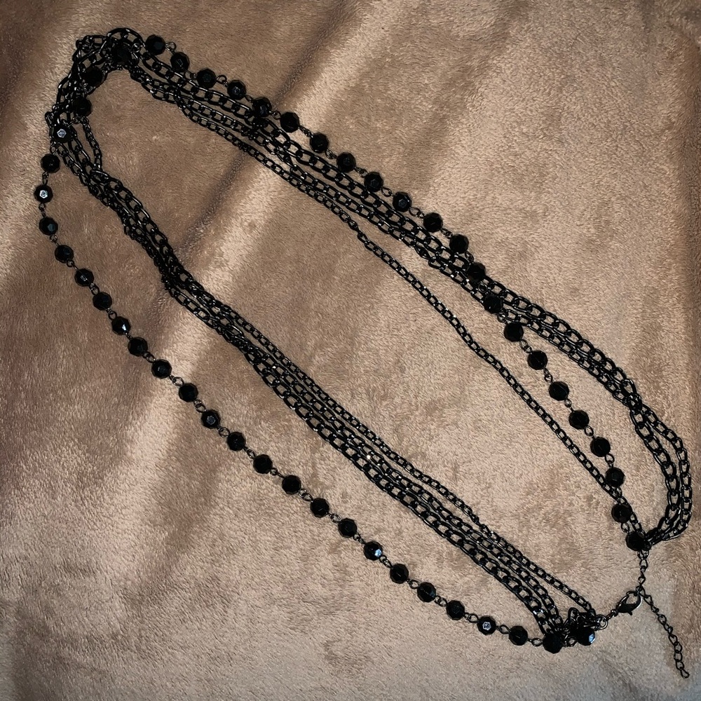 [4 for 30$] Black necklace